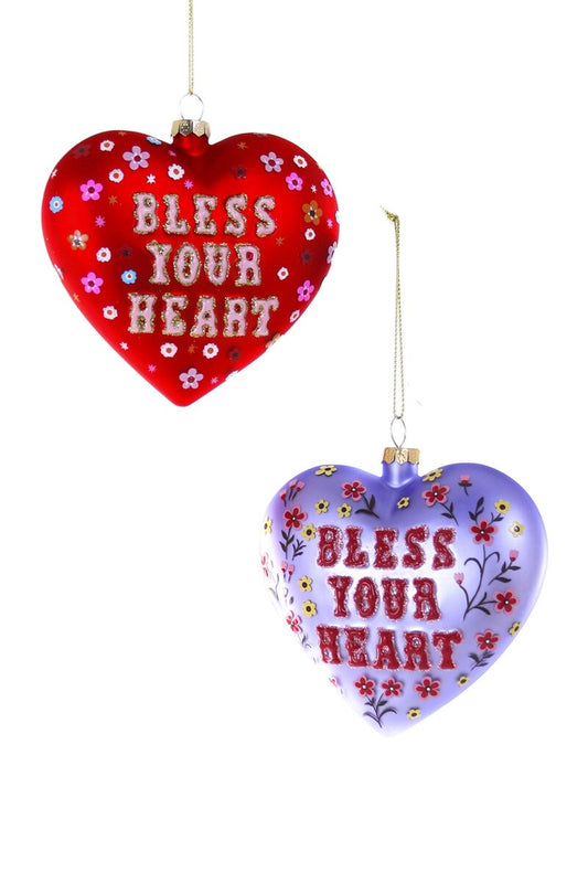 BLESS YOUR HEART  Ornament