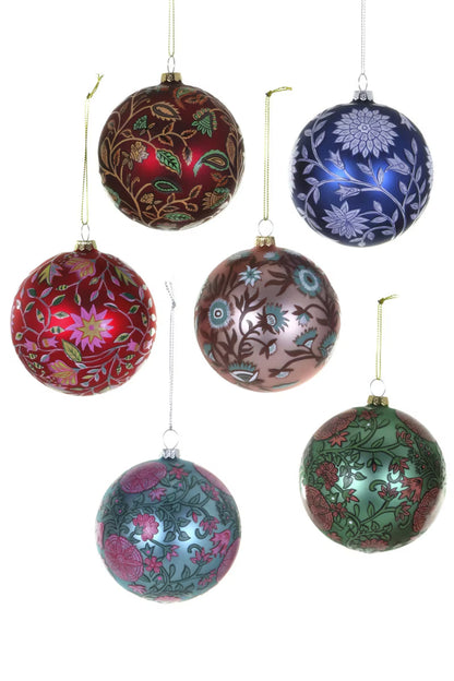 BLOCK PRINT BAUBLE