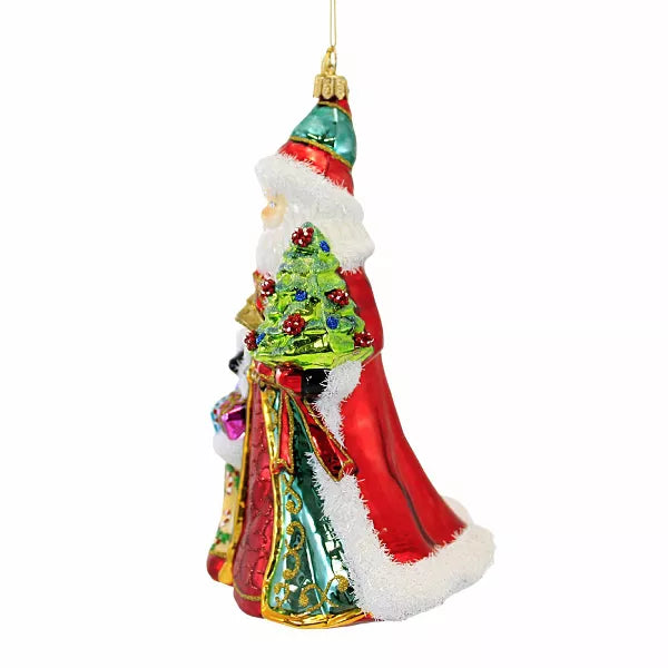 Huras Family- Baroque Santa Ornament