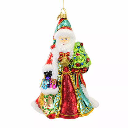 Huras Family- Baroque Santa Ornament