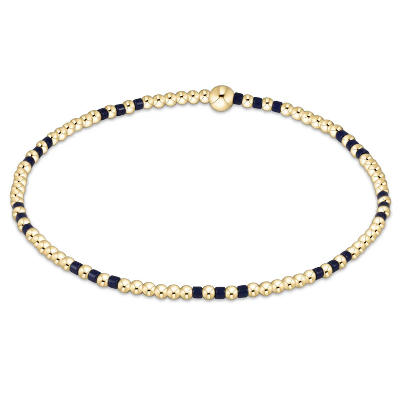 Gameday Hope Joy Pattern 2mm Bead Bracelet