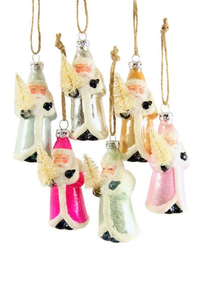 Belsnickels Vintage Santas Ornaments