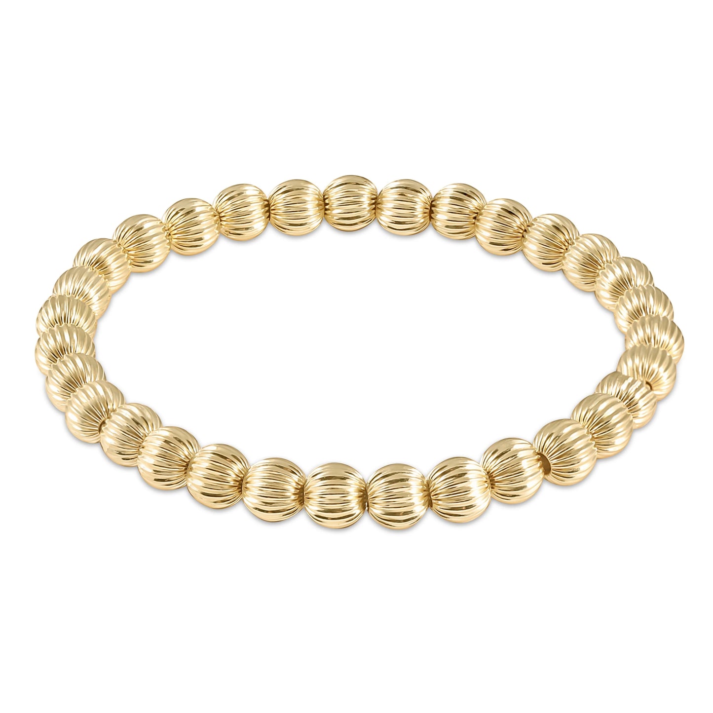 Dignity Gold Bead Bracelet