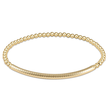 Classic Gold Beaded Bliss Bracelet