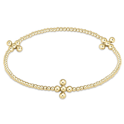 Signature Cross Pattern Bracelet EXTENDS