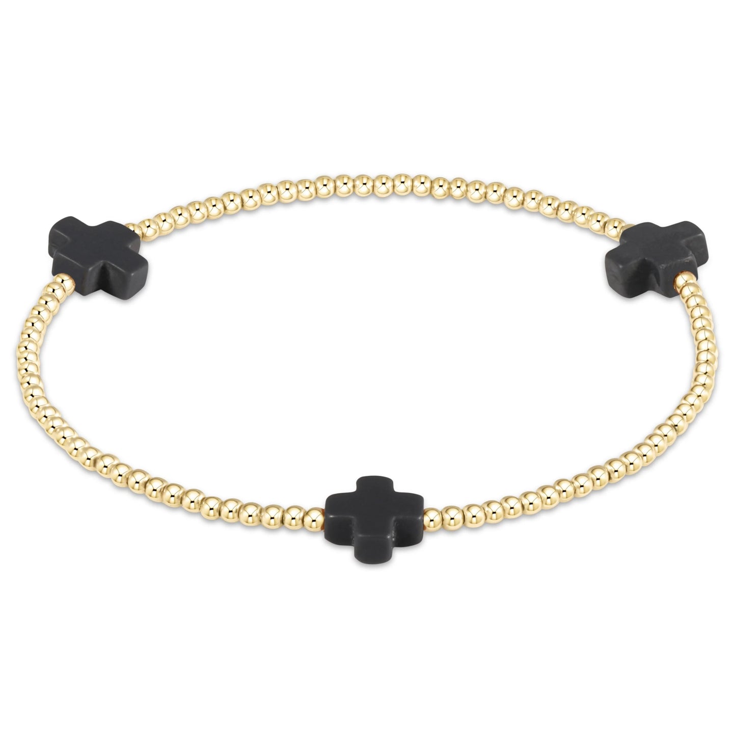 Signature Cross Gold Bracelet