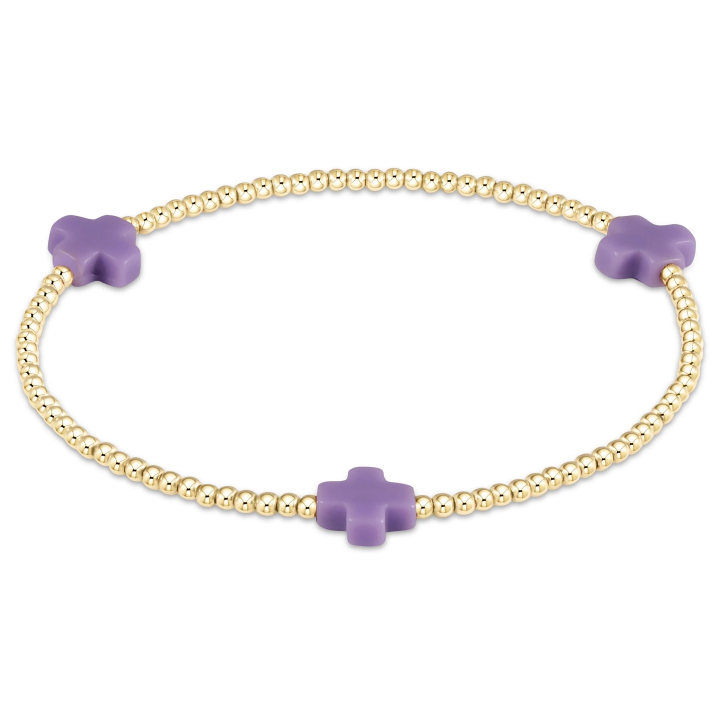 Signature Cross Gold Bracelet