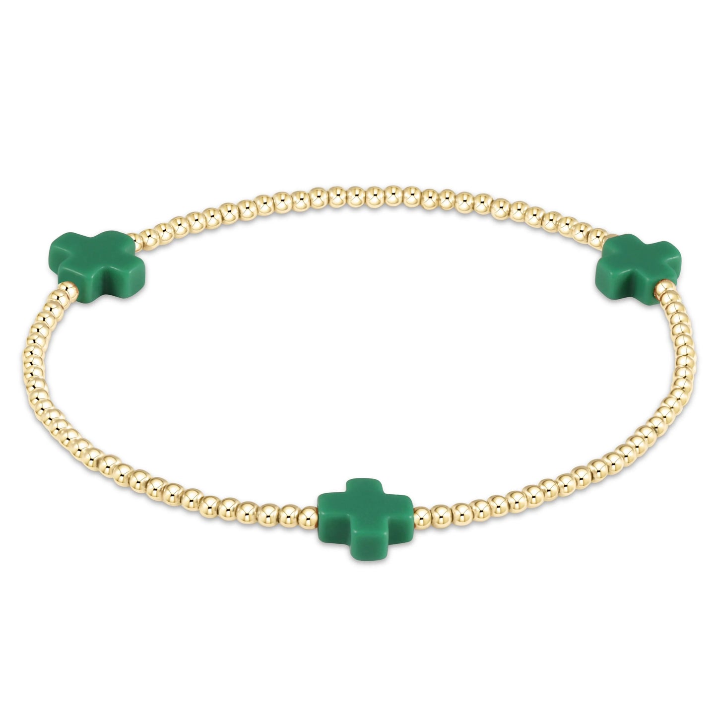 Signature Cross Gold Bracelet