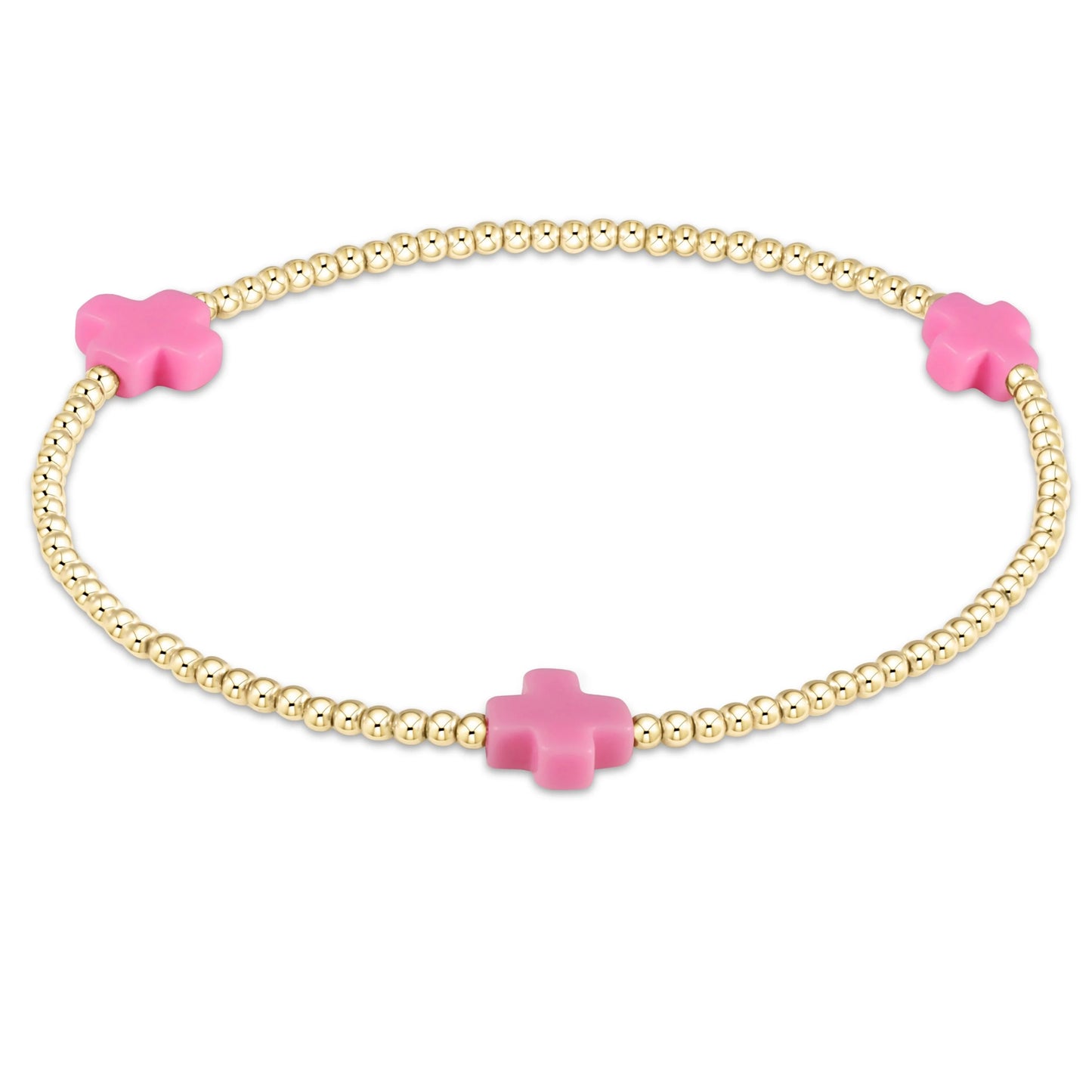 Signature Cross Gold Bracelet