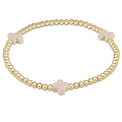 Signature Cross Pattern Bracelet EXTENDS