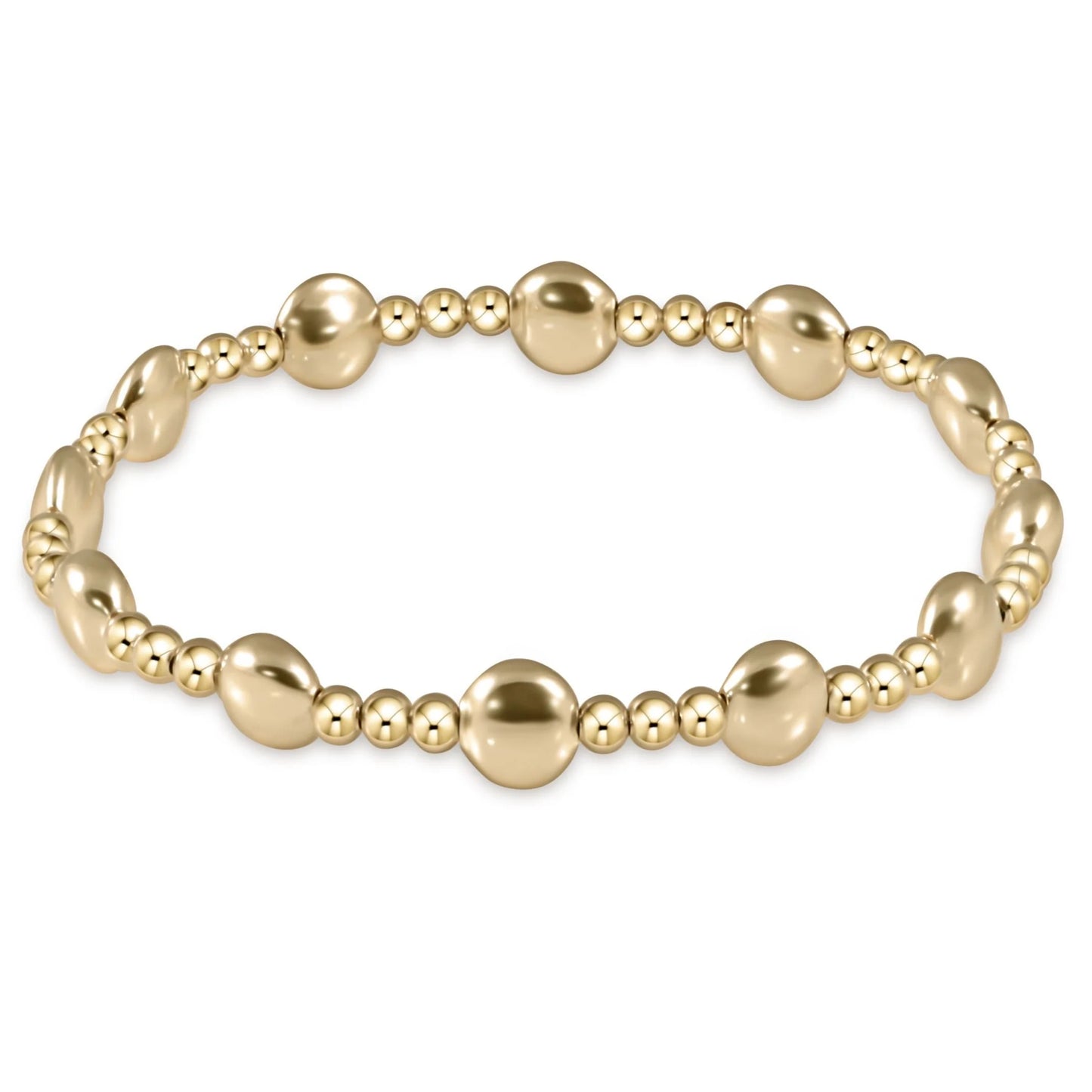 Honesty Gold Bead Bracelet