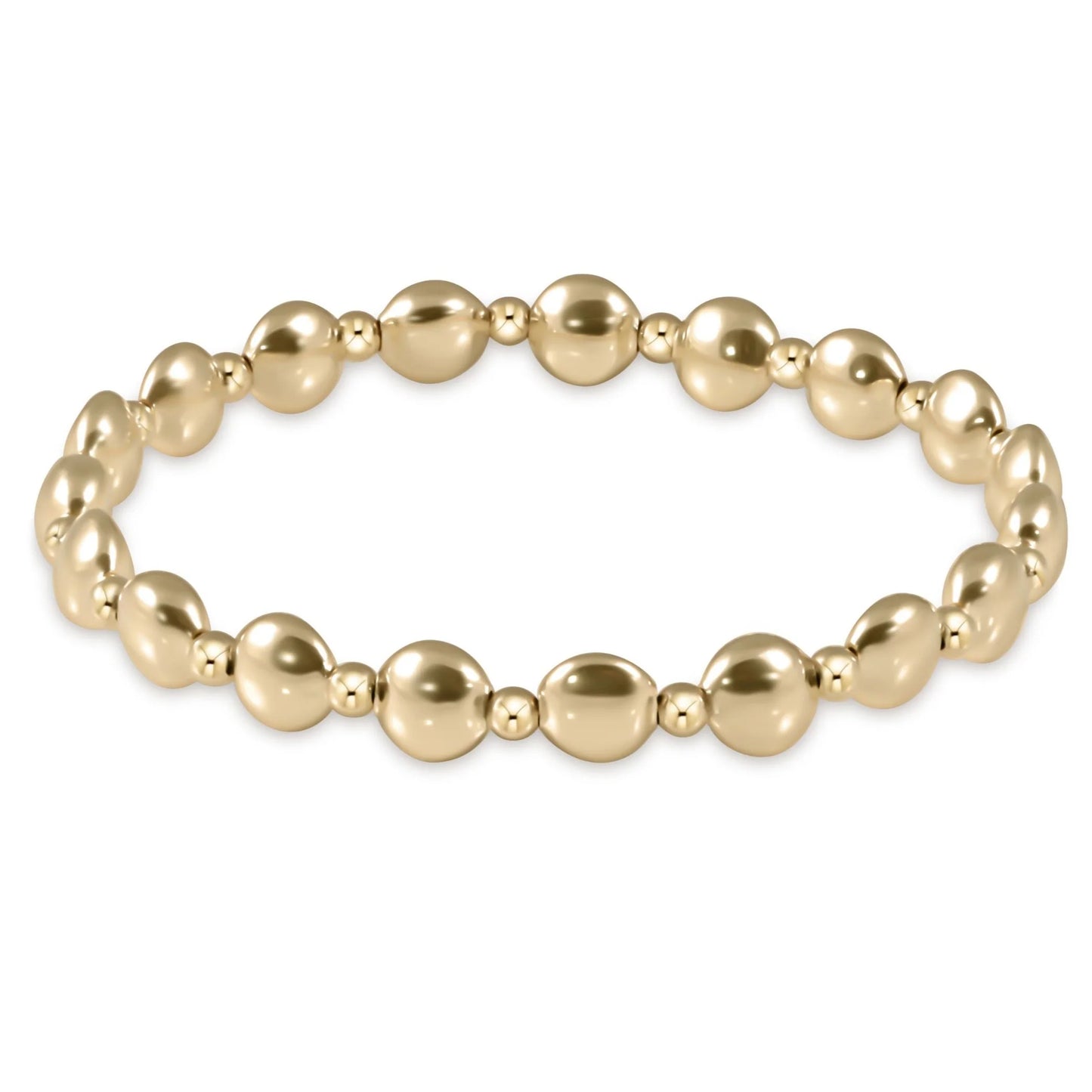 Honesty Gold Bead Bracelet