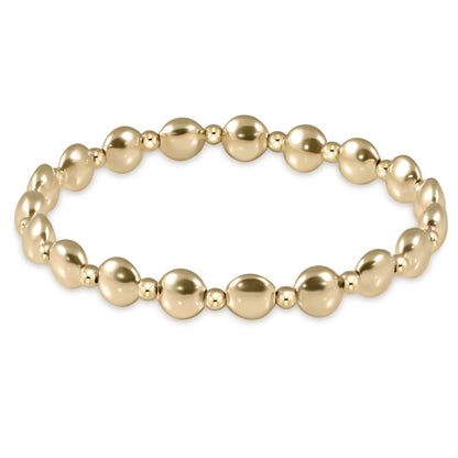 Honesty Gold Bead Bracelet
