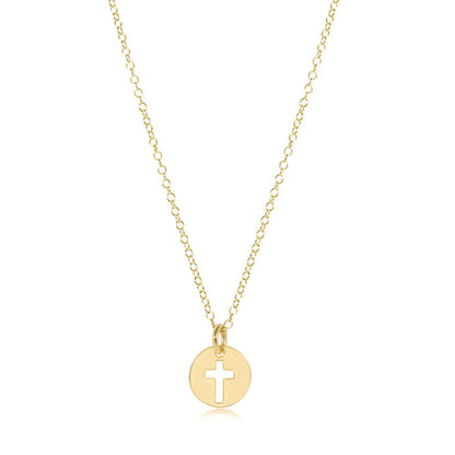 egirl 14" Gold Charm Necklace