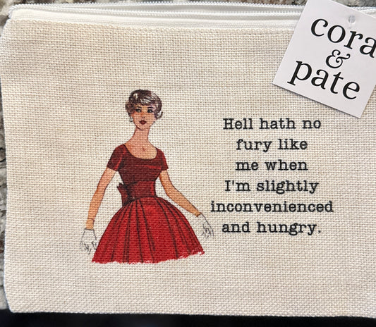 Inconvenienced & Hungry Accessory Bag