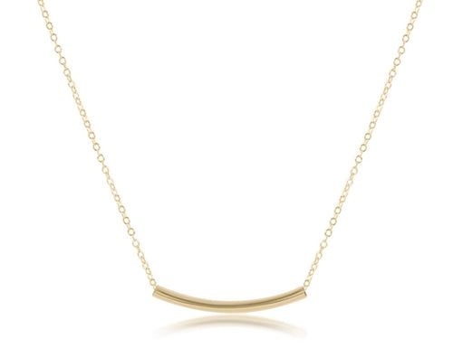 16" Gold Bar Necklace
