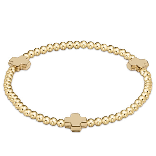 Signature Cross Pattern Bracelet EXTENDS