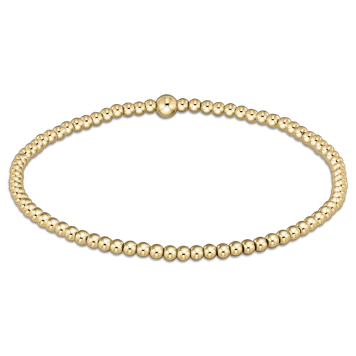 Classic Gold Bead Bracelet