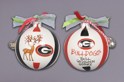 Georgia Reindeer Ornament