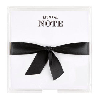 Square Notepaper with Acrylic Tray