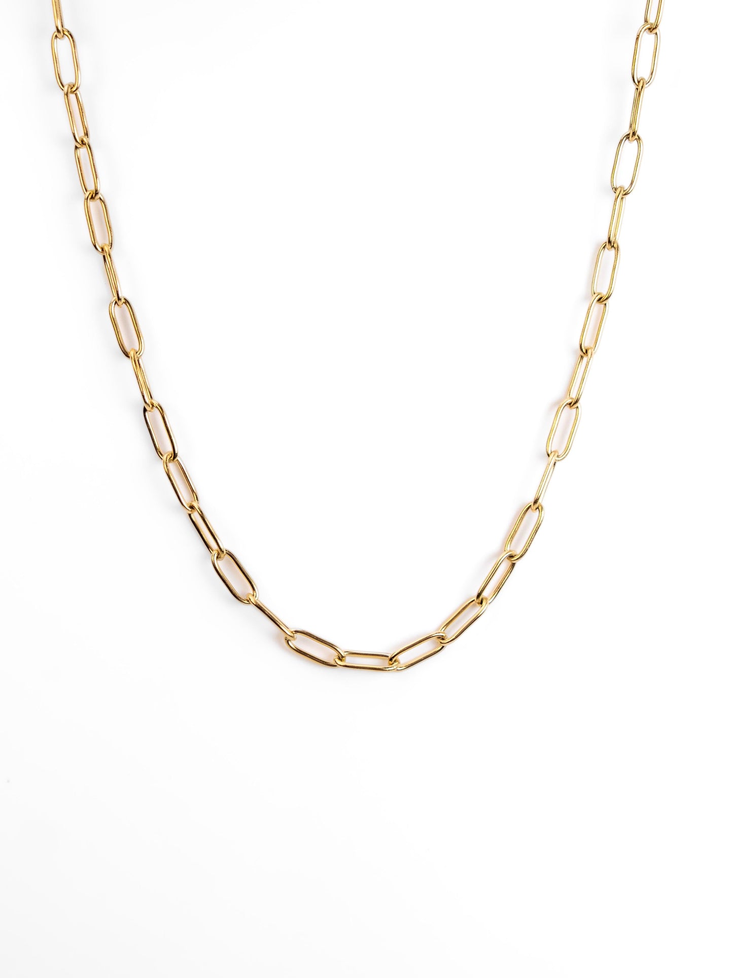 Paperclip Charm Necklace
