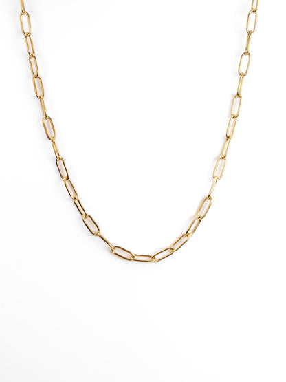 Paperclip Charm Necklace