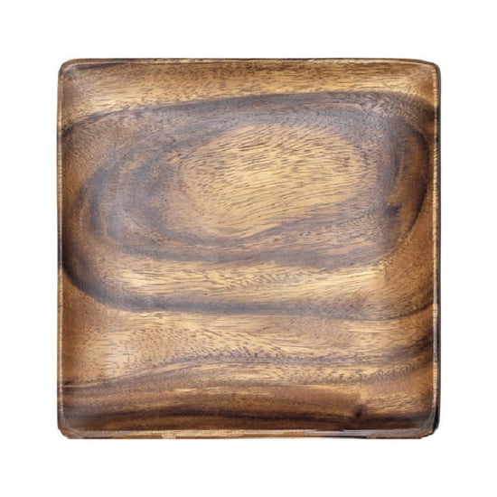 Acacia Wood Square Plate