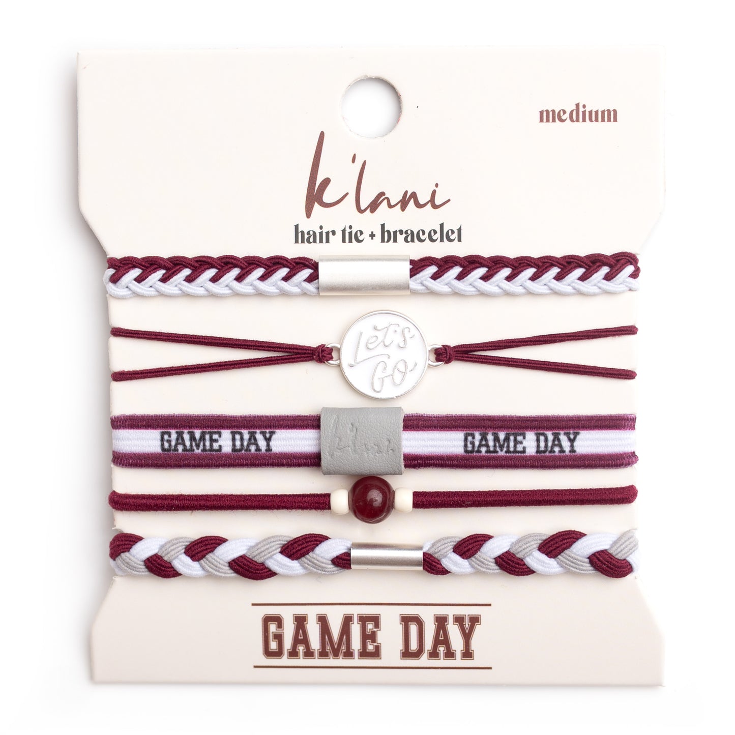 Hair Tie Bracelet Set