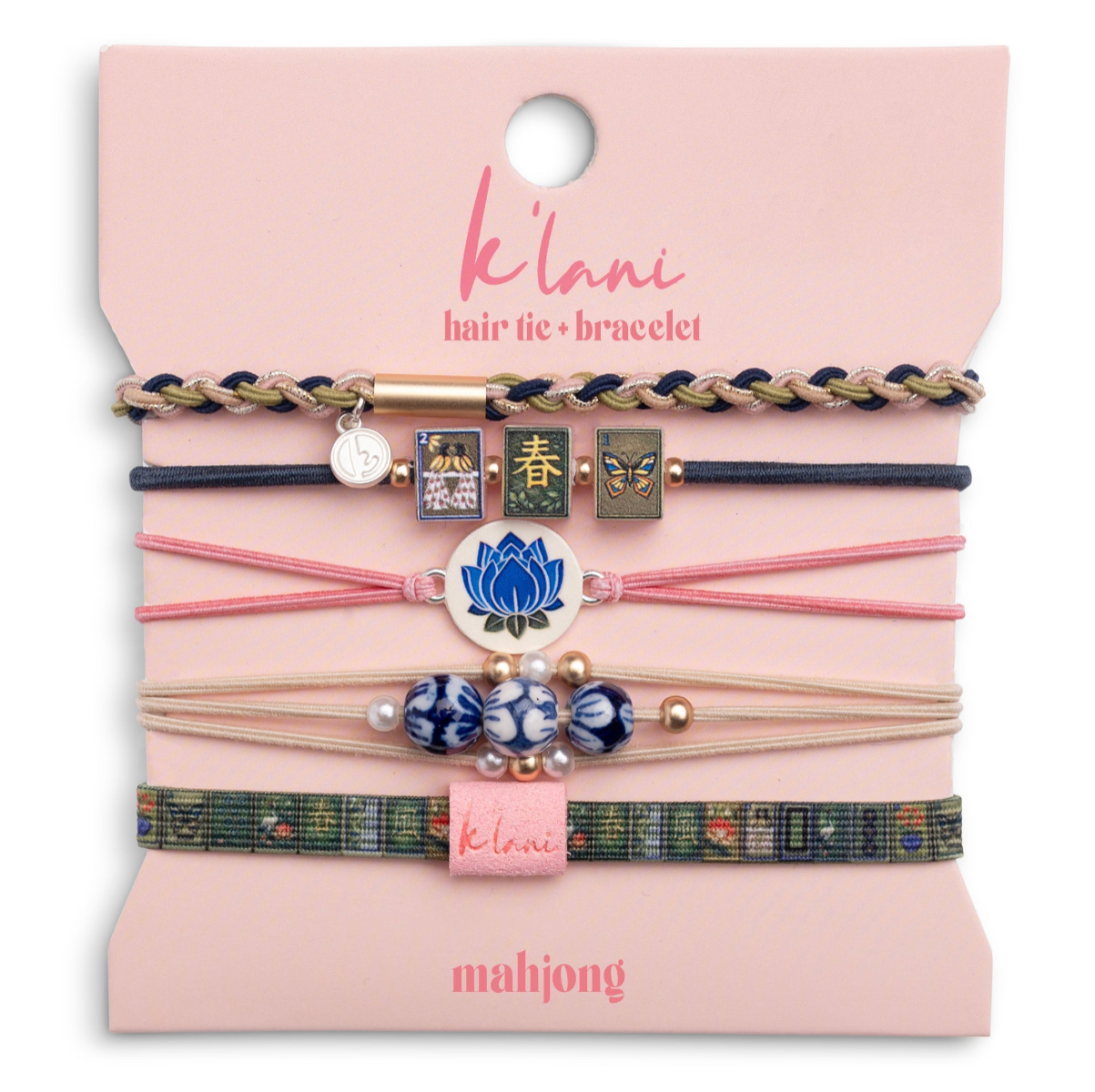 Hair Tie Bracelet Set