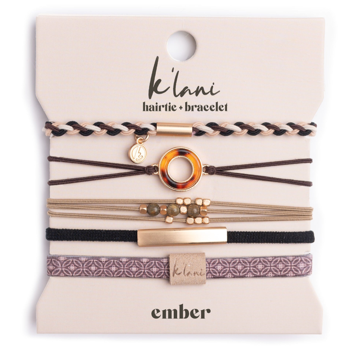 Hair Tie Bracelet Set