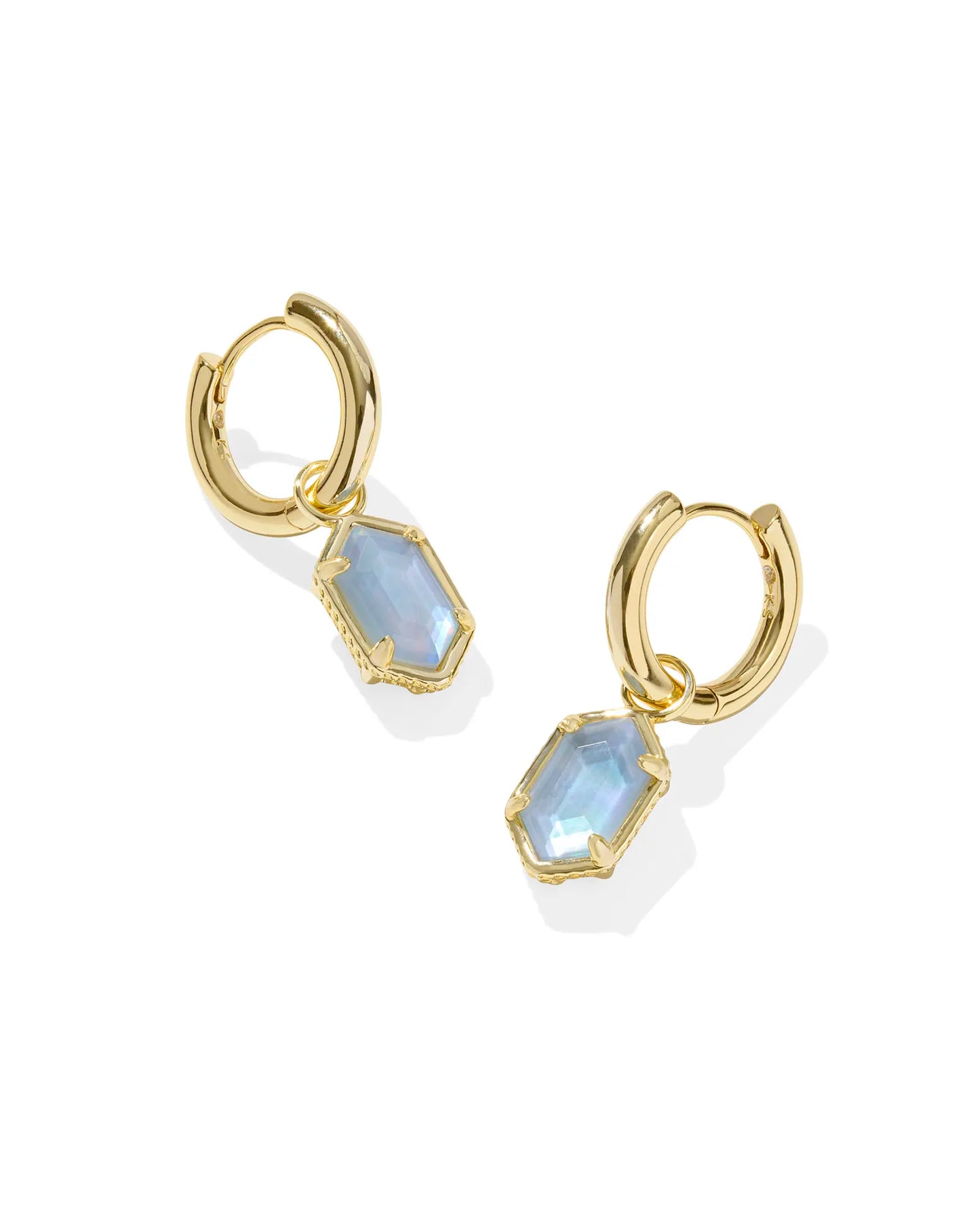 Hallie Gold Huggie Earrings