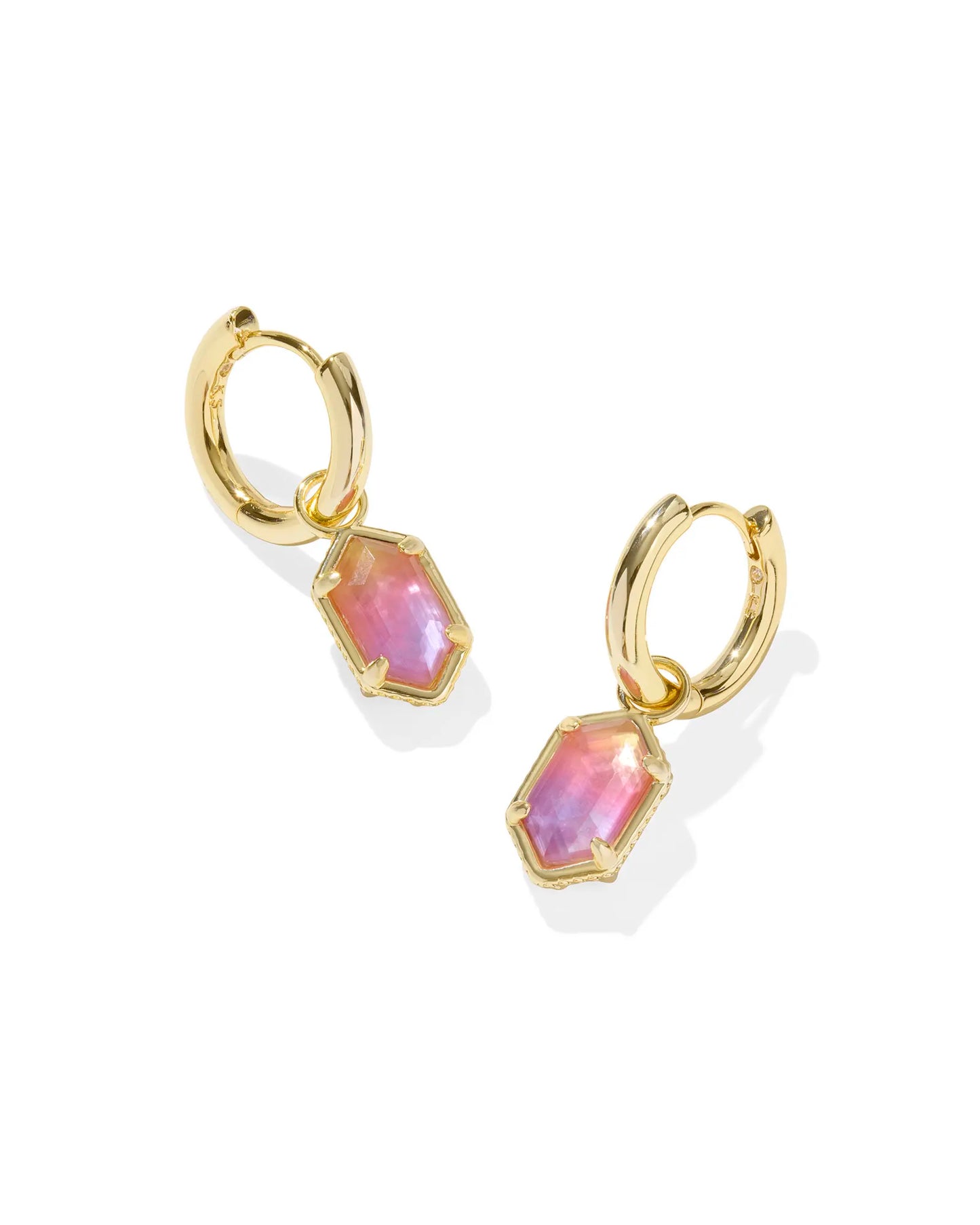 Hallie Gold Huggie Earrings