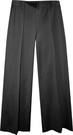 Pintuck Wide Leg Pant