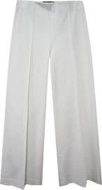 Pintuck Wide Leg Pant