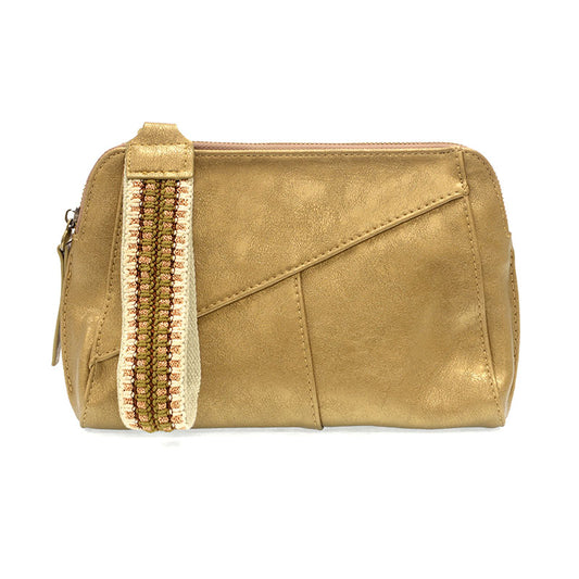 Gigi Crossbody with Woven Wrist Strap