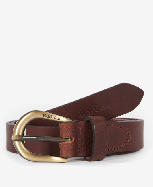 Barbour Allanton Leather Belt - Brown