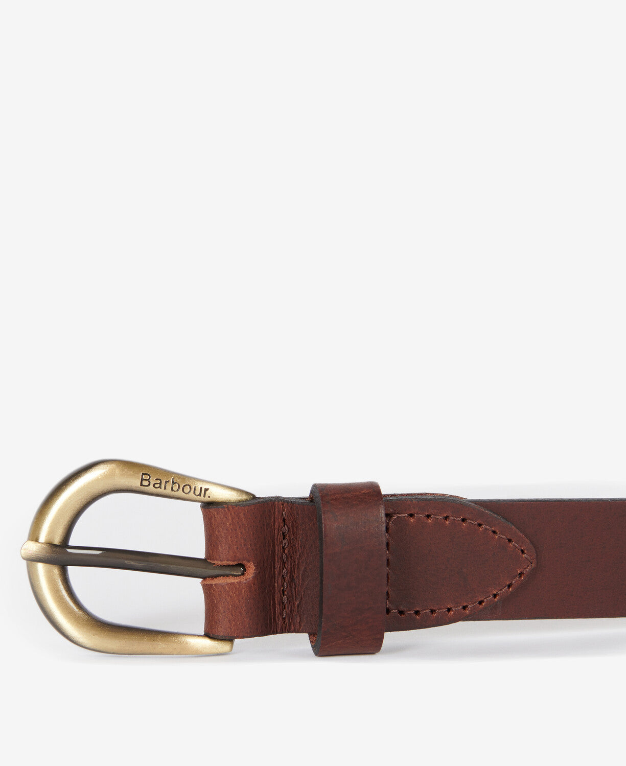 Barbour Allanton Leather Belt - Brown