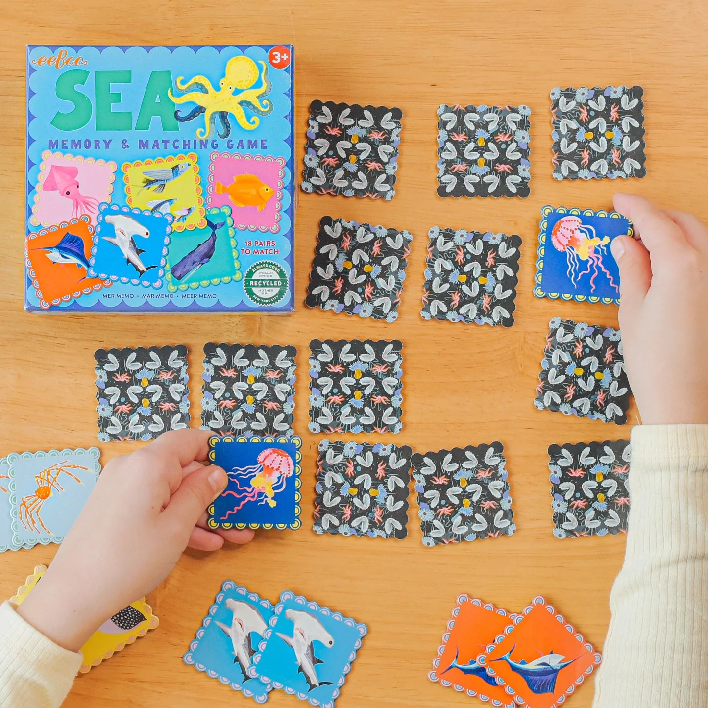 Sea Little Square Memory Game