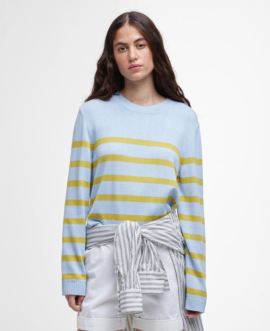 Bronya Striped Crew-Neck Jumper