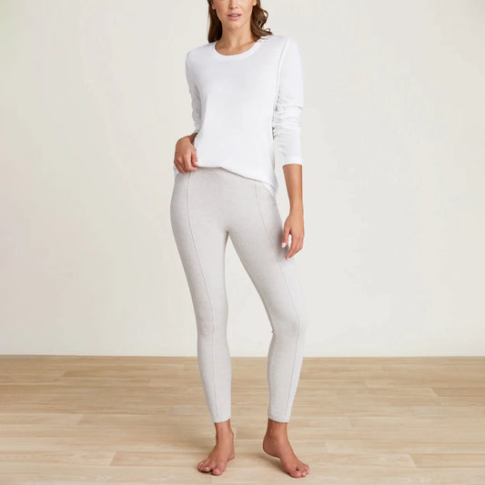 CozyChic Ultra Lite® Seamed Legging- Fog Gray