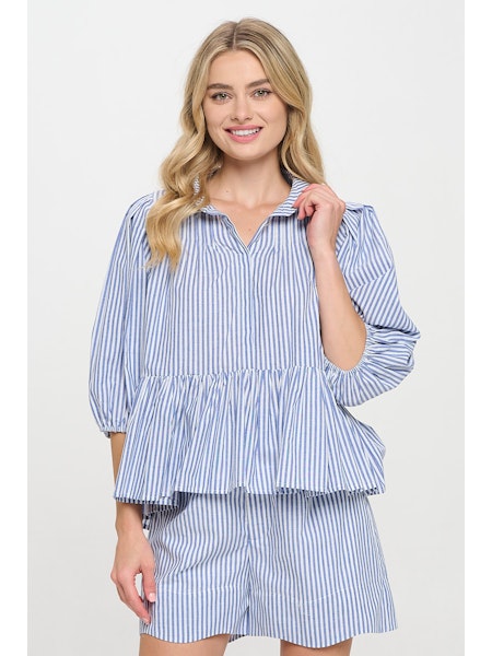 Aegean Stripe top