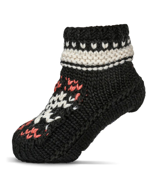 Knit Sherpa Lined Lounge Sock