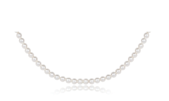 15" Choker Classic Pearl - Beaded