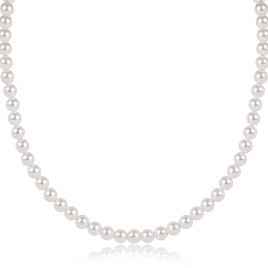17" Choker Classic Pearl - Beaded