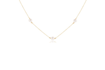 15" Choker Simplicity Pattern - Pearl