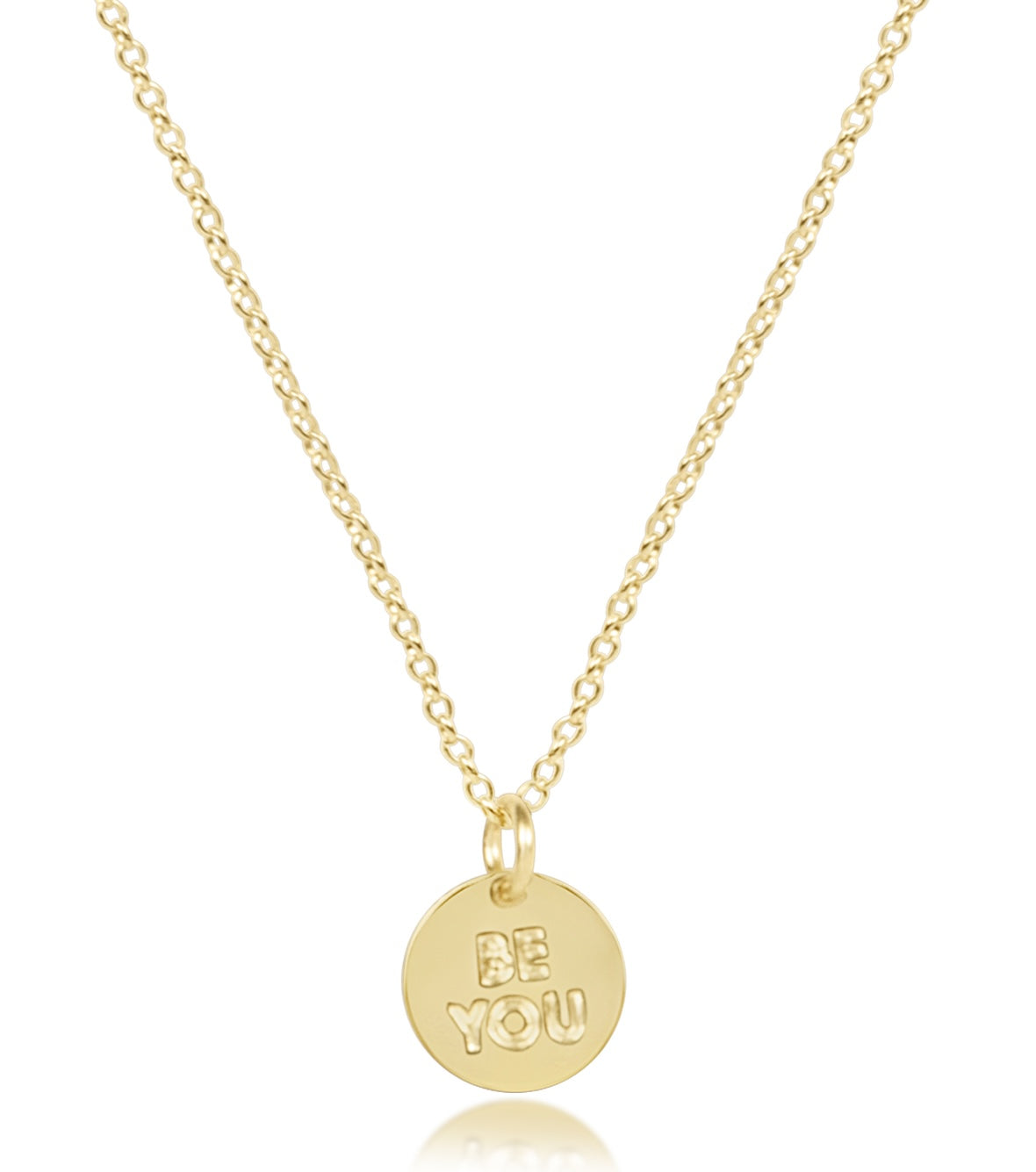 16"  Gold Charm Necklace