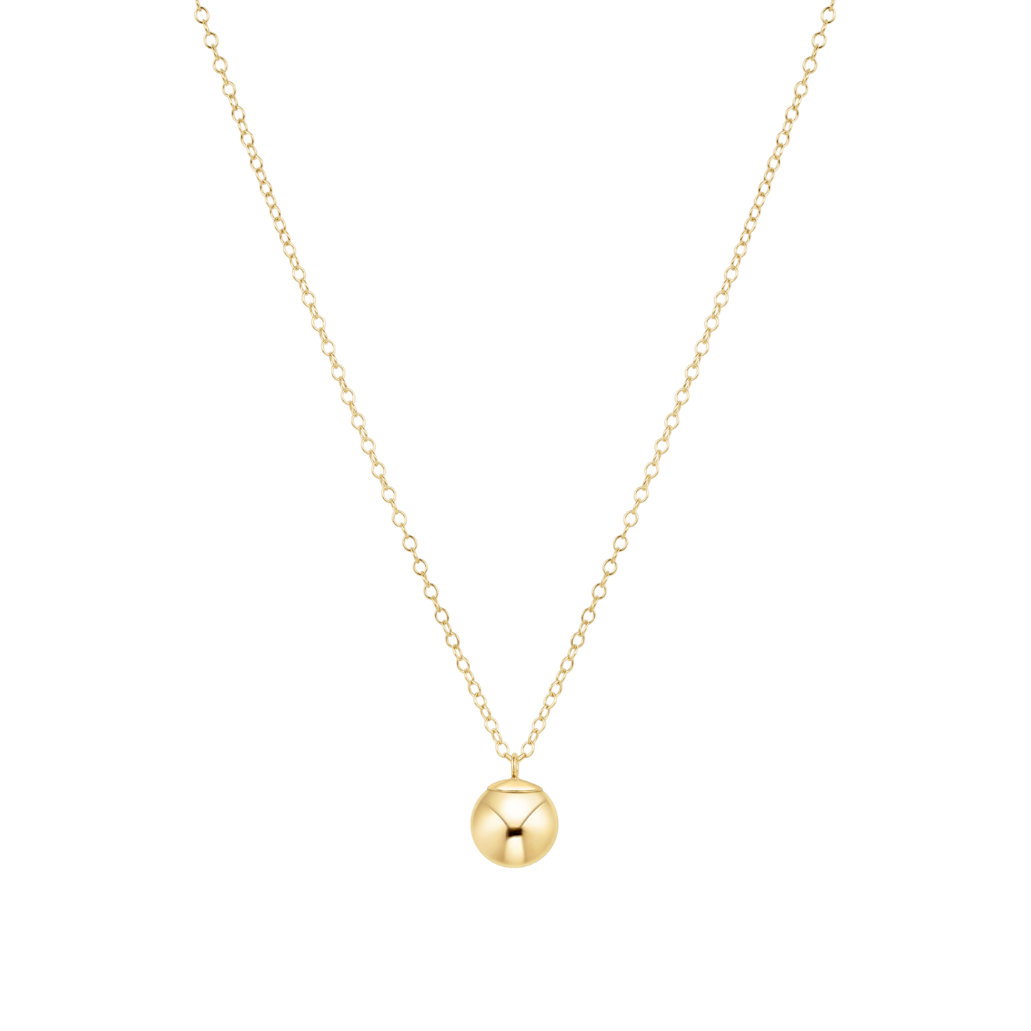 16"  Gold Charm Necklace