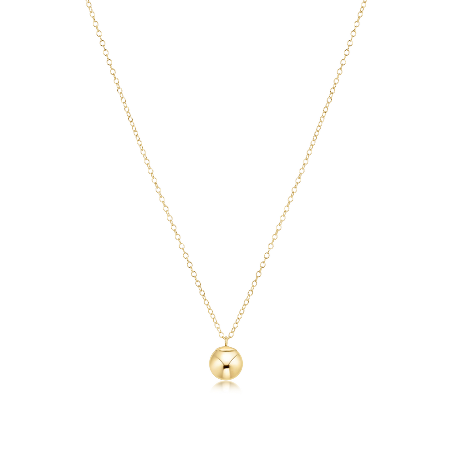 16"  Gold Charm Necklace