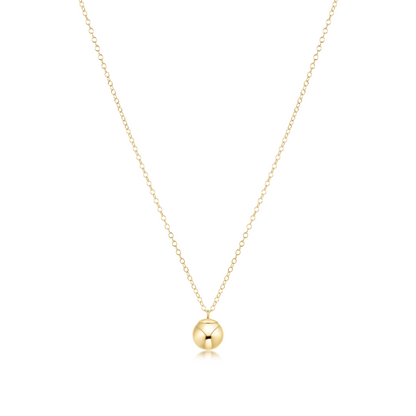 16"  Gold Charm Necklace