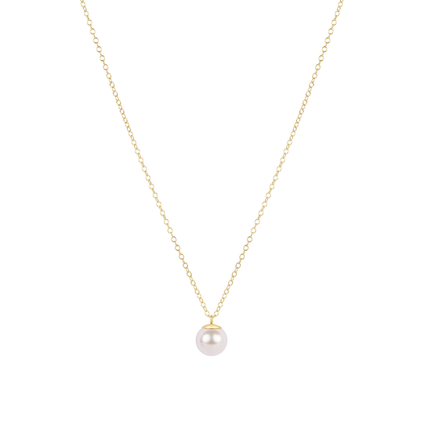 16"  Gold Charm Necklace